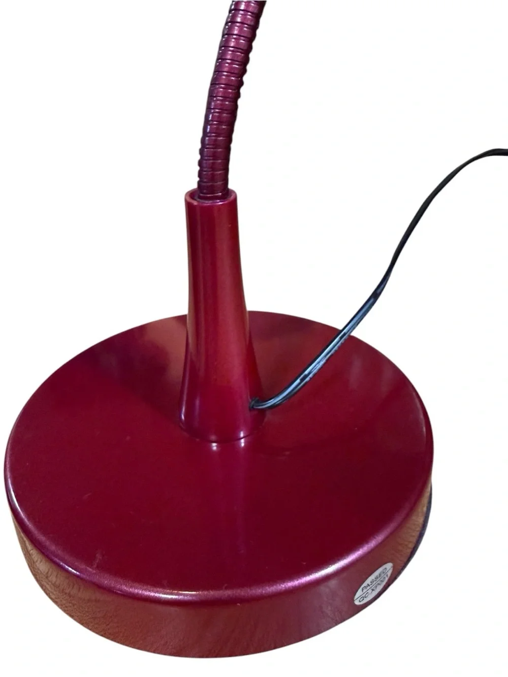 IKEA Jansjö LED Flexible Gooseneck Desk Lamp - Red / Maroon